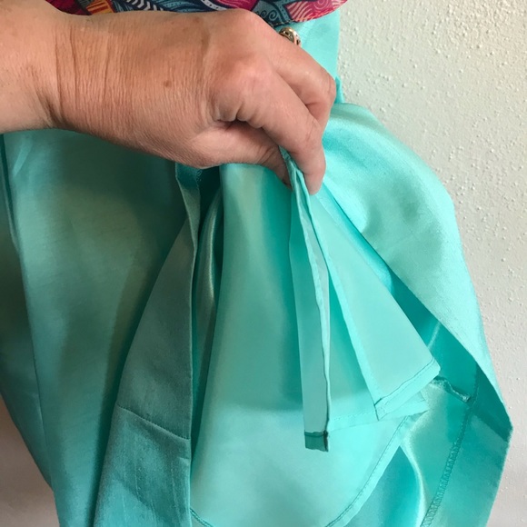 151) Lovely.. NWT aqua DRESS👗John Meyer/JM STUDIO - Picture 7 of 7